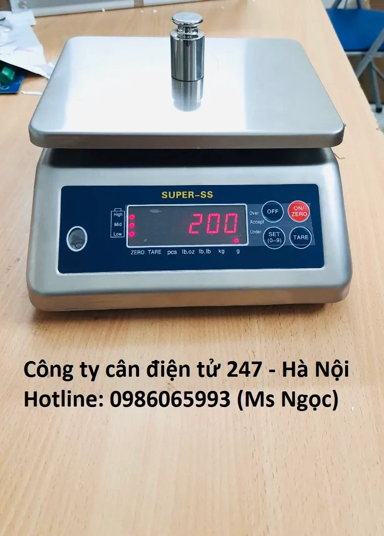 Cân điện tử chống nước supper ss30